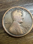 1915 Very Good Lincoln Wheat Cent Penny Actual Coin. Look At All My Coin