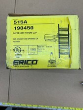 Caddy 515A - Lay In Light Fixture Clip - Sealed lot of 100