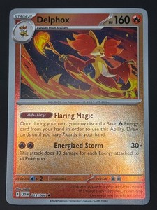 Delphox 013/086 Chaos Rising Reverse Holo