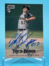 2019 Topps Stadium Club - Autographs Nick Burdi #SCA-NB (AU, RC)
