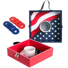 Washer Toss Game Set Outdoor Lawn Game