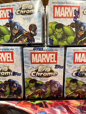 2025 Topps Chrome Marvel UPDATED Pick Your Card; Base, Refractor, MA/MI/IM/AV/XM