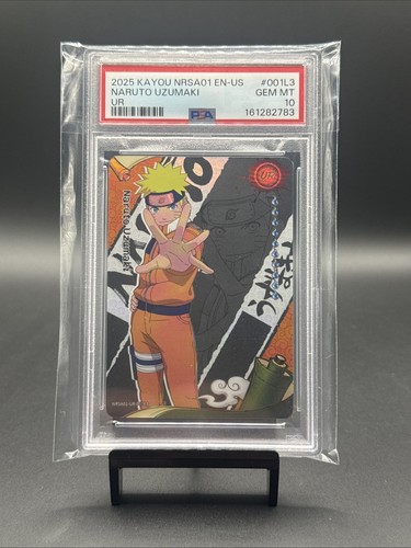 2025 Naruto Kayou NRSA01 EN-US Uzumaki UR 001L3 PSA 10