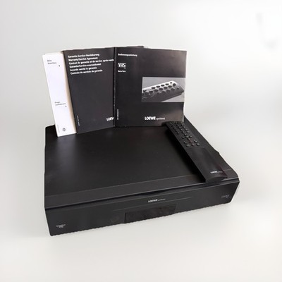 Loewe Centros 6006 VHS Recorder ShowView FB Anleitung High End