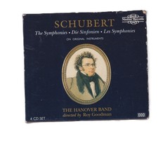 Schubert: The Symphonies On Original Instruments  4 CD W/Booklet 1125AY