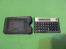 Vintage Hewlett Packard HP 12C Financial Calculator w/Case - Tested Works 