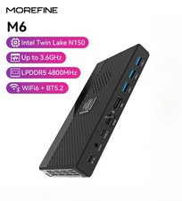Mini PC 12th Gen Intel N150 DDR5 2933MHz NVMe SSD HDMI2.0 4K 60Hz WiFi 6 BT5.2