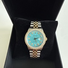 Rolex Datejust 36mm Yellow Gold Natural Diamo...