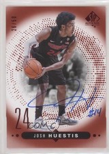 2014-15 SP Authentic Rookie Extended Series Red Foil 26/50 Josh Huestis Auto 2u3