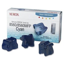 Image of Original Xerox 108R00723 3 Pack of Cyan Solid Ink Sticks (108R00723)