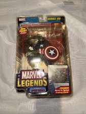 Ultimate Captain America Toy biz Marvel Legends Series 8 NIB VIII SEALED NEW 3