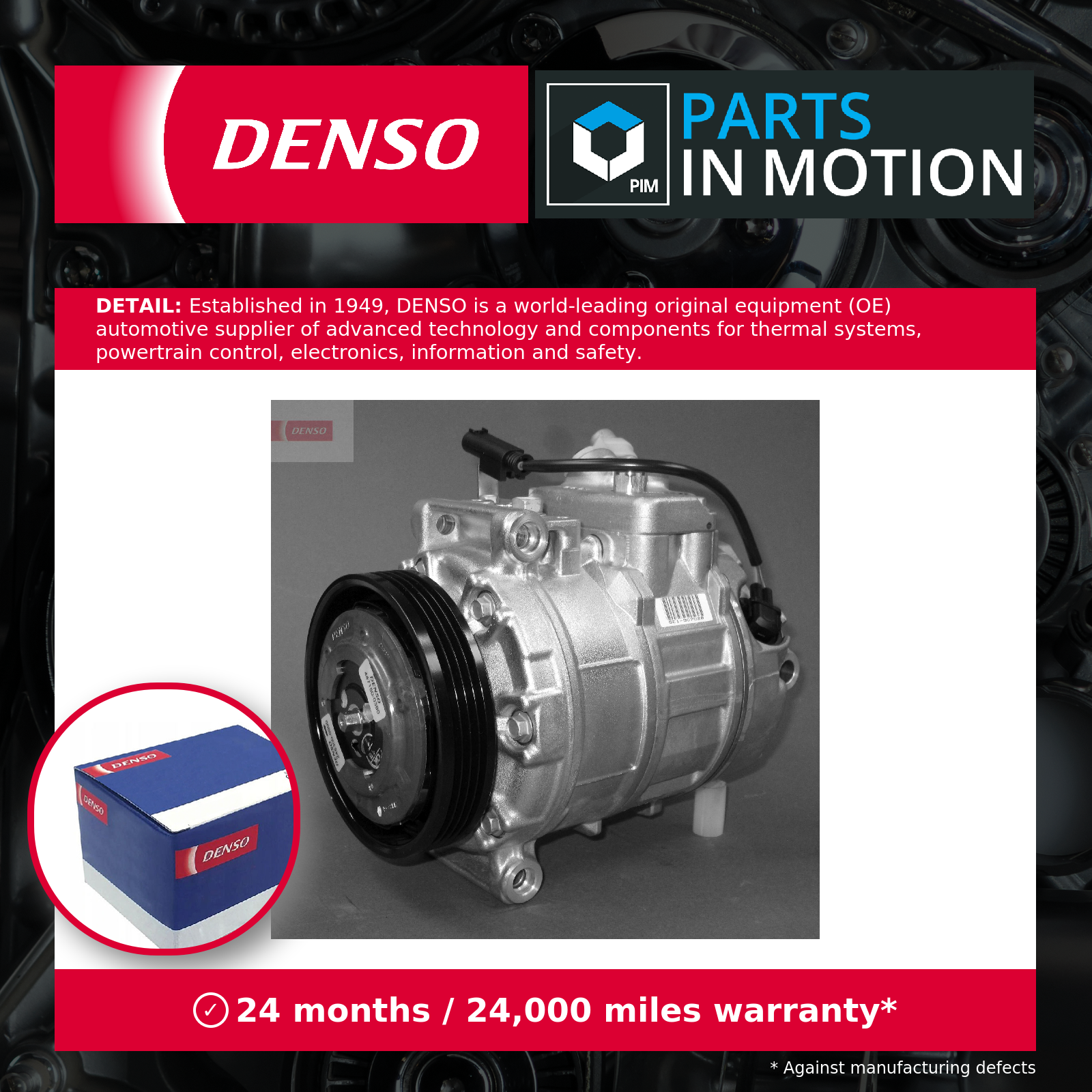 Denso Dcp05052 Air Con Compressor - Image 5