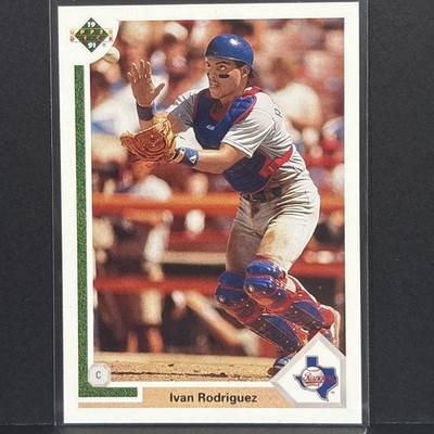1991 Upper Deck Final Edition - Ivan Rodriguez #55F (RC) 