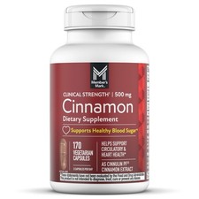 Member's Mark Clinical Strength Cinnamon 500 mg Capsules Dietary Supplement