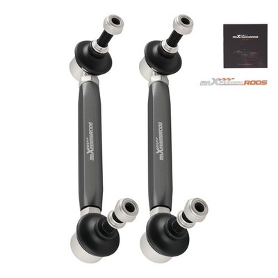 Universal Adjustable Length Front Sway Bar Links 180-230mm 12mm Washer Returned