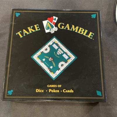 Take A Gamble Games of Dice Poker Cards Board-game by Torigian Williamson 2004