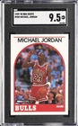 1989 HOOPS #200 MICHAEL JORDAN SGC 9.5