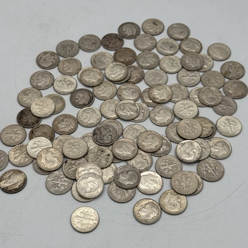 Alte US Münzen Lot 97 Eisenhower Silber Groschen Weizen Pennies Indian Head - Bild 22 von 22