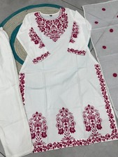 Designer Indian Pakistani kurti pant Bollywood Dress Party Wear Suit wedding