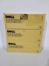 Lot of 3 Genuine Dell 5110cn High Capacity Toner Black Cyan Magenta