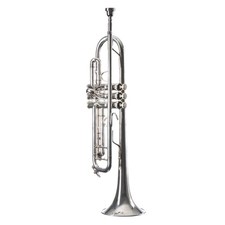 MZTR-355 Bb Trompete Versilbert Messing Schallbecher Monel Ventile Kupfer