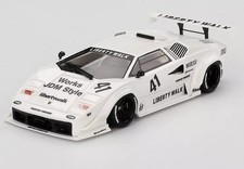 1/43 TSM Lamborghini Countach LB-WORKS White Tokyo Auto Salon 2024 DiecastItem