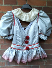 Full fancy dress costume Pennywise clown - 5 piece set - size M - see pictures
