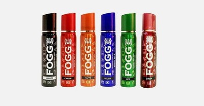 Fogg Body Spray for Unisex Long Lasting Body Perfume 25 ml X 6 Pcs
