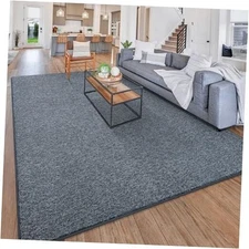  Modern 3x5 Area Rugs for Bedroom Living Room, Memory 3x5 Feet Blue and White