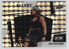 2022 Upper Deck Allure AEW Horizontal White Diamond 16/50 Kris Statlander d9r
