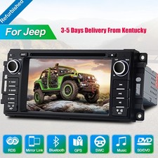 For Jeep Grand Cherokee Chrysler Cd Dvd Car Stereo Radio Gps Navi Usb Swc Bt Fm