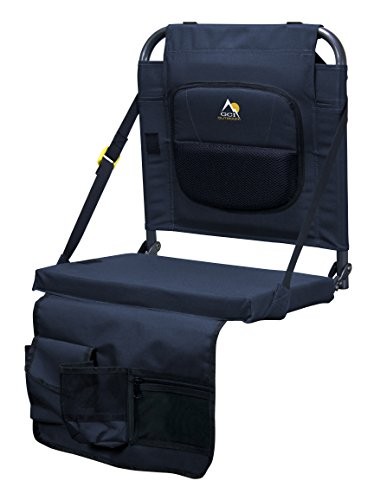 ПОЯСНИЧНОЕ СПОРТИВНОЕ СИДЕНЬЕ GCI OUTDOOR BLEACHERBACK С МЯГКОЙ СПИНКОЙ - ТЕМНО-СИНИЙ