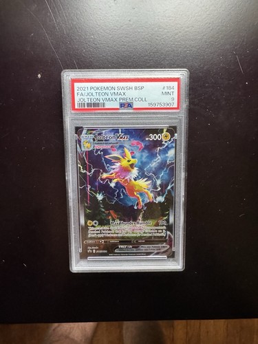 Jolteon VMAX graded PSA 9 for sale on eBay
