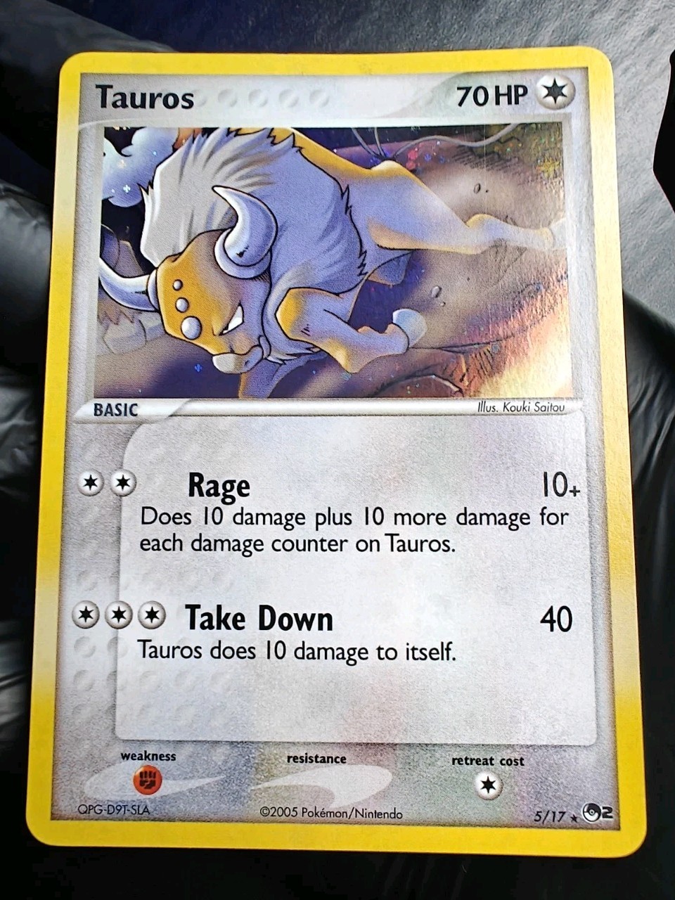 Tauros – POP Series 2 – Holo – NM – Rare Pokémon TCG 5/17