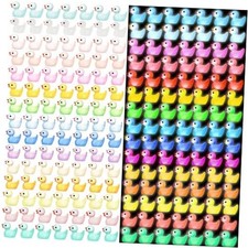 225PCS Mini Ducks Glow in The Dark Tiny Ducks Luminous Resin to Hide and Seek