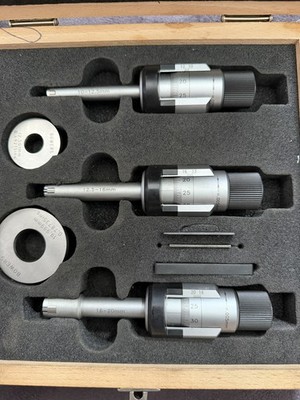 Bowers 10-20mm Bohrungsmesssatz komplett mit Koffer 0,005 Bremssättel 