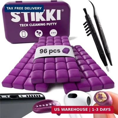STIKKI Cleaning Putty for Electronics - Earbud & Phone Cleaning Kit with Precisi