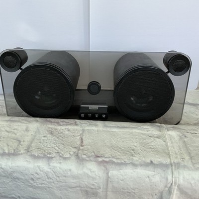 iHome iP1 Studio Series Acoustics Speaker System iPod Dock w/Remote + Adapter