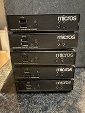 LOT OF 5 Micros DT166 Restaurant Display Controller