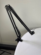 Unbranded Adjustable Microphone Suspension Boom Scissor Arm Stand