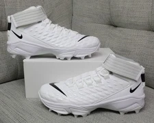 Nike Force Savage Pro 2 Shark White Football Cleats Mens Size 12-13 (BV5448-101)
