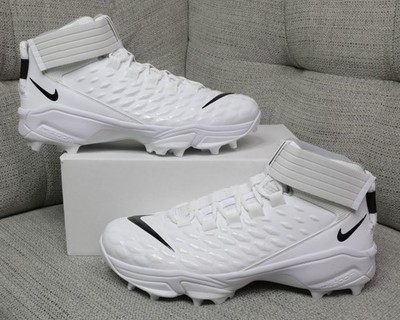 Nike Force Savage Pro 2 Shark White Football Cleats Men's Size 13 (BV5448-101)