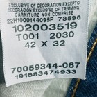 Lee Jeans Men 42x32 Blue Slim Fit Straight Leg Stretch Denim 102003519 — photo 8