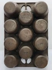 Vintage Wagner Ware 11 Cup Cast Iron Muffin Popover Pan Marked Nice