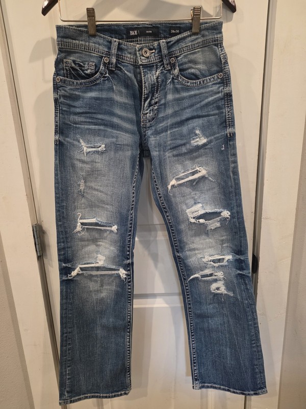 BKE Aiden Bootcut Superior Stretch Jeans Men's Size 29x30 NEW Buckle Exclusive 