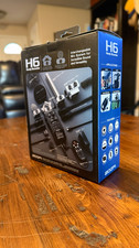 NEW Zoom H6 Handy Recorder 6-Track Portable Audio Recorder Opened Once