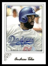 2017 Topps Gallery Baseball #113 Andrew Toles Signed Autograph (no COA)