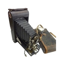 Vintage 1914 Pocket Eastman Kodak Camera with Leather Case No 3A