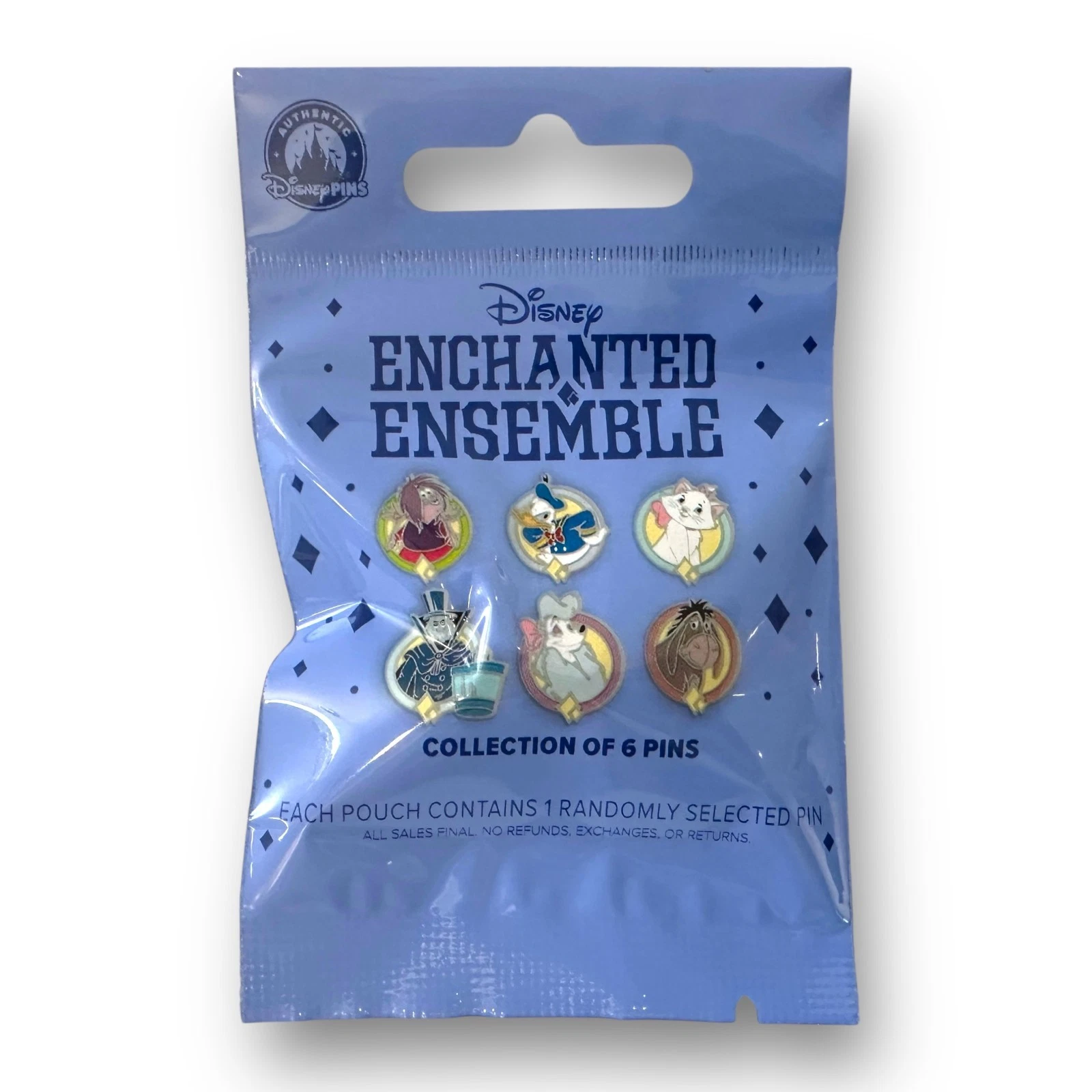 2026 Disney Parks Enchanted Ensemble Mystery Pin NEW Sealed Unopened Pack of One
