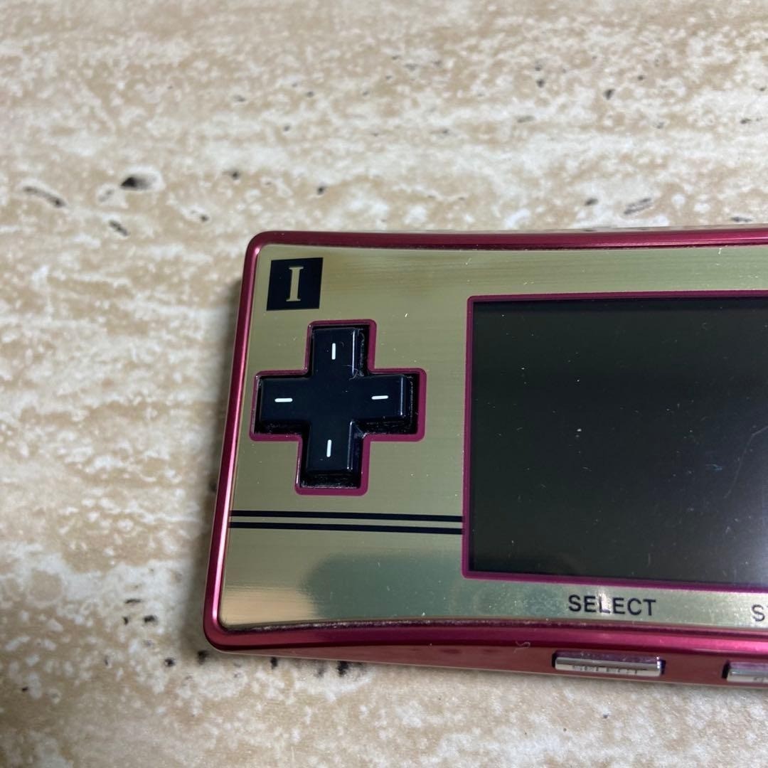 Nintendo Game Boy Micro Famicom Console - Red/Gold for sale online